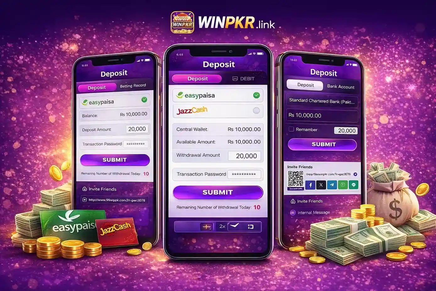 Deposit WINPKR